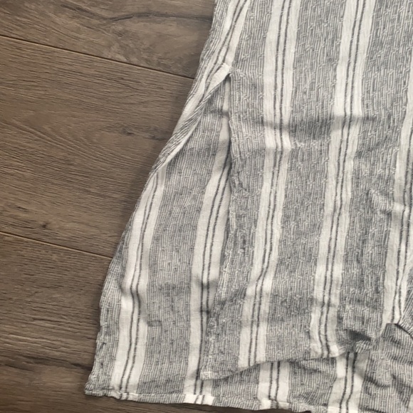 En Creme Grey/White Dress - Size Large - Picture 5 of 5